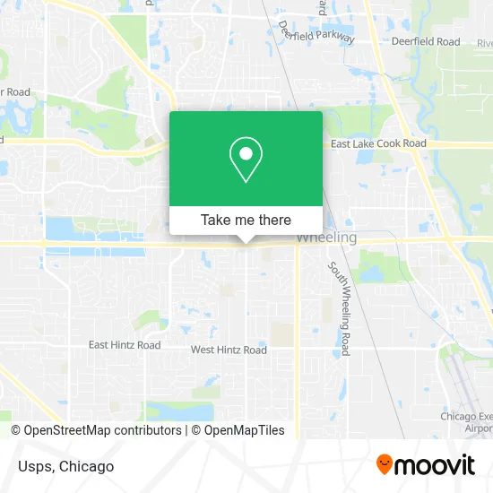 Usps map