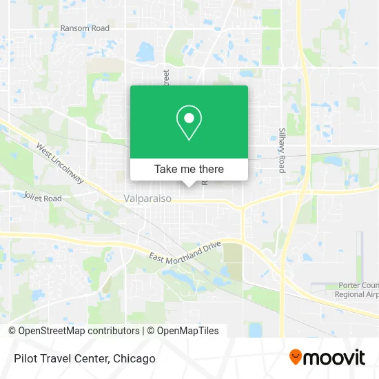 Pilot Travel Center map