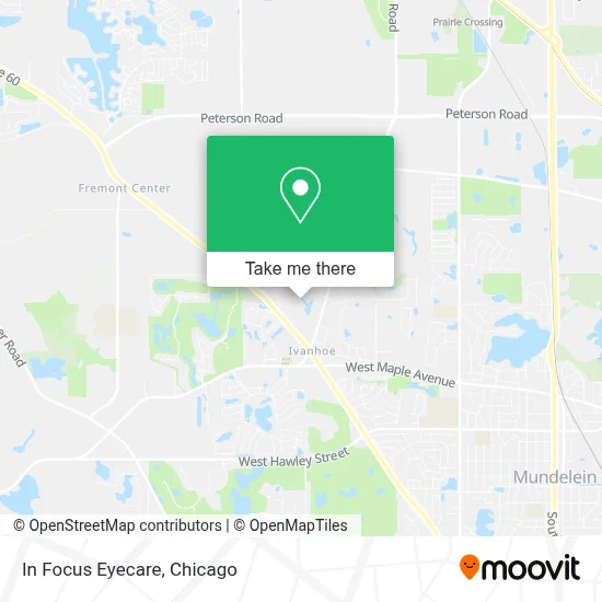 In Focus Eyecare map