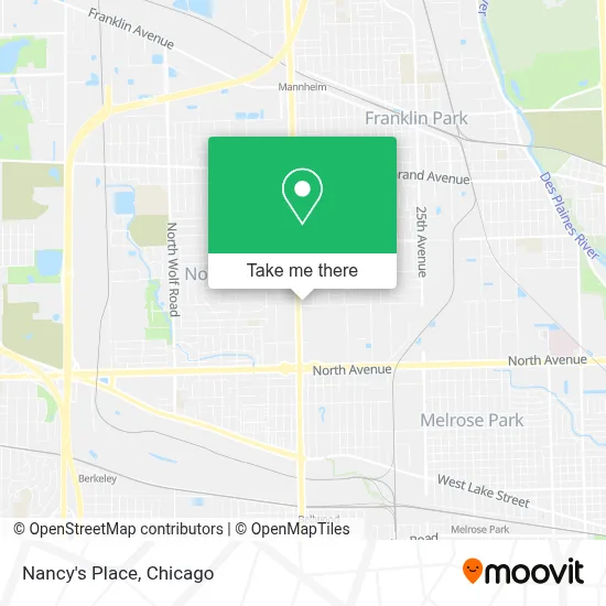 Nancy's Place map