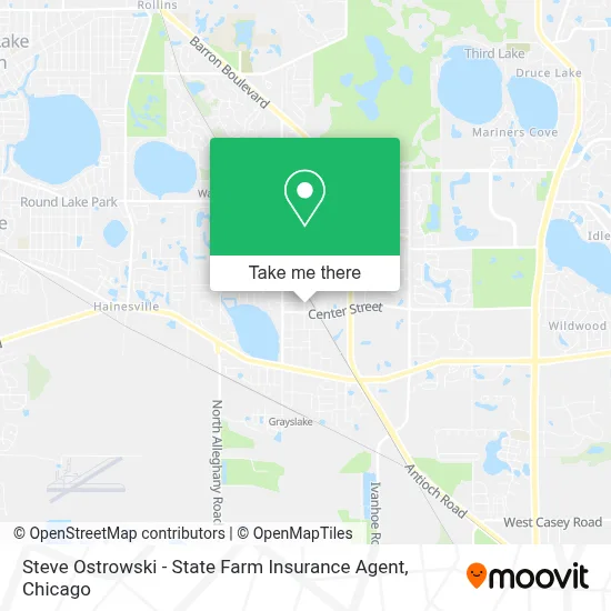 Steve Ostrowski - State Farm Insurance Agent map