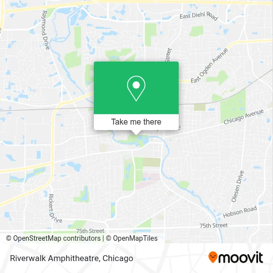 Riverwalk Amphitheatre map