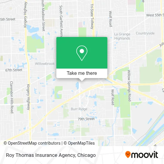 Roy Thomas Insurance Agency map