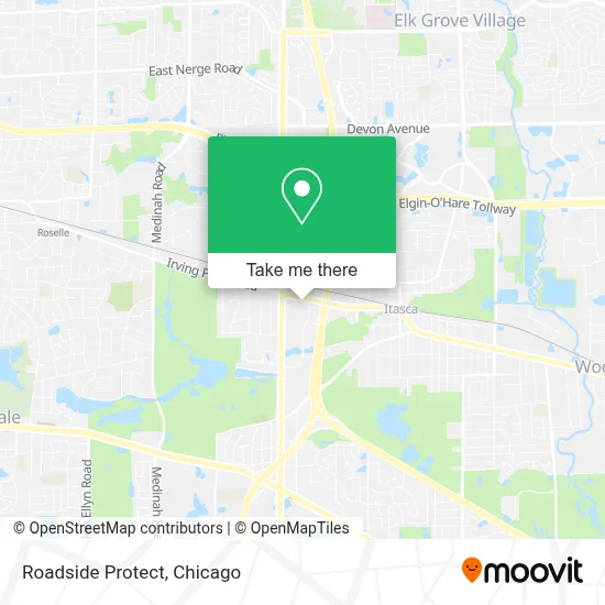 Roadside Protect map
