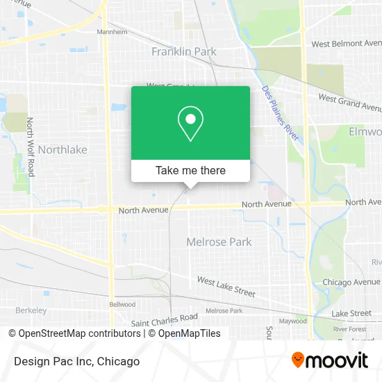 Design Pac Inc map