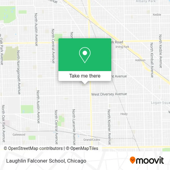 Laughlin Falconer School map