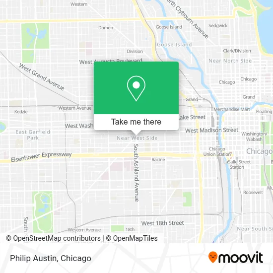 Philip Austin map