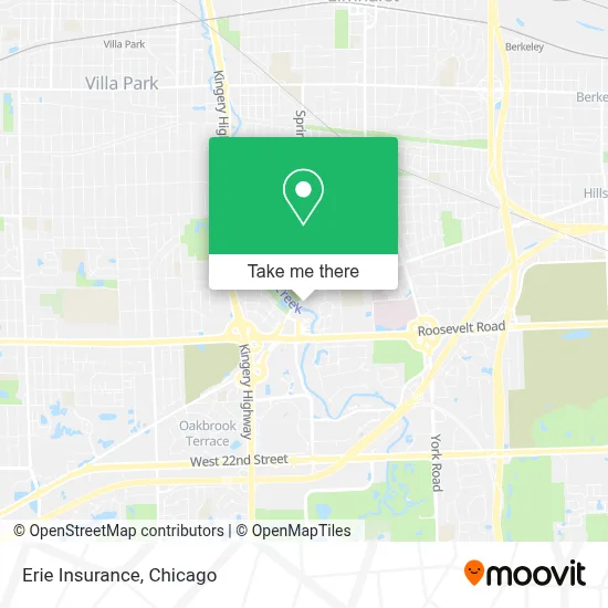 Erie Insurance map