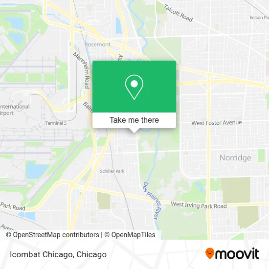 Icombat Chicago map