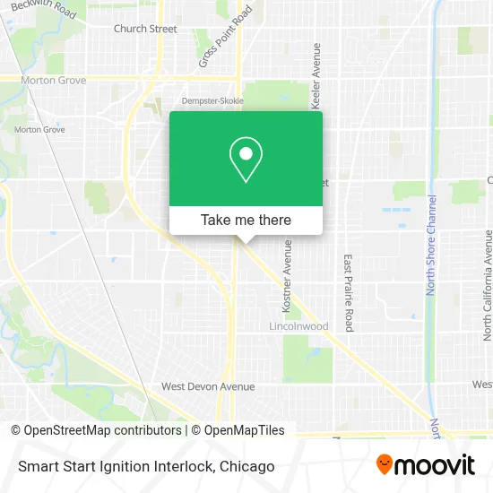 Smart Start Ignition Interlock map