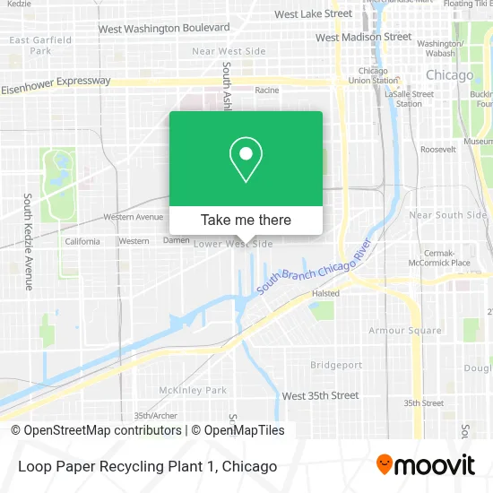 Loop Paper Recycling Plant 1 map