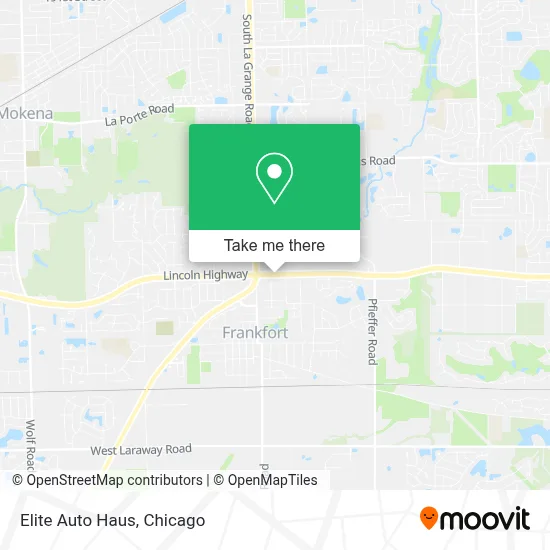 Elite Auto Haus map