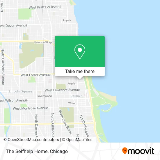 The Selfhelp Home map