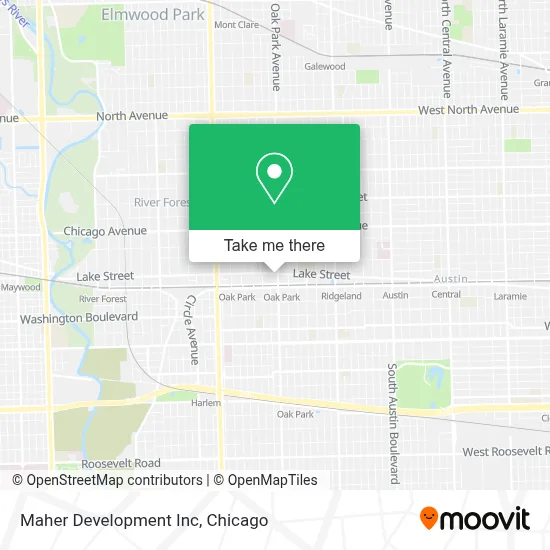 Maher Development Inc map