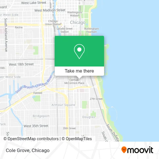 Cole Grove map