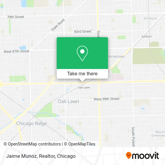 Jaime Munoz, Realtor map