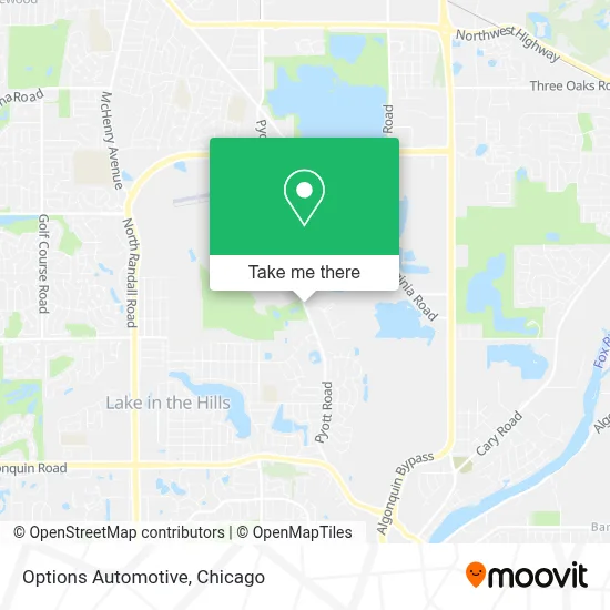 Options Automotive map