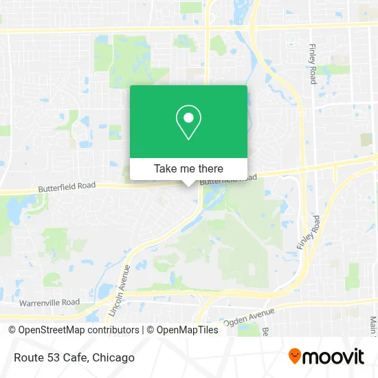 Route 53 Cafe map