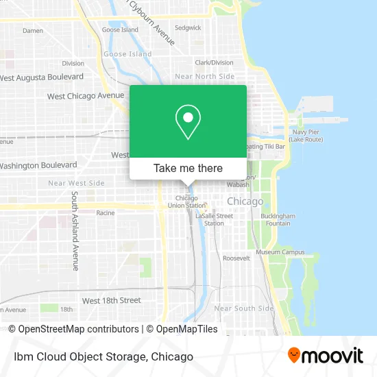Ibm Cloud Object Storage map