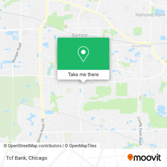 Tcf Bank map