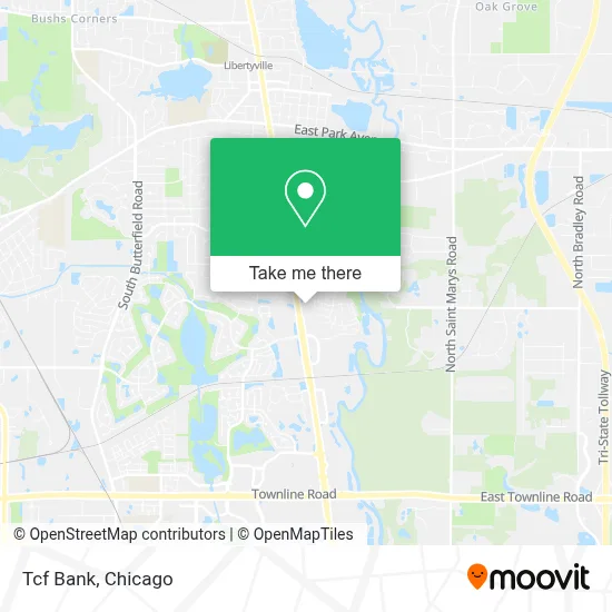 Tcf Bank map