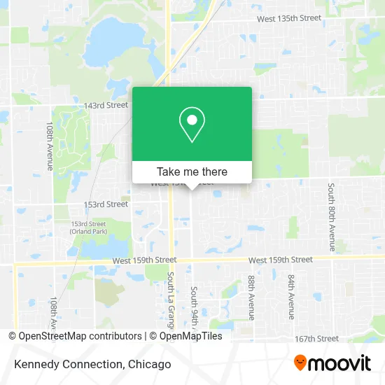 Kennedy Connection map