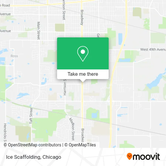 Ice Scaffolding map