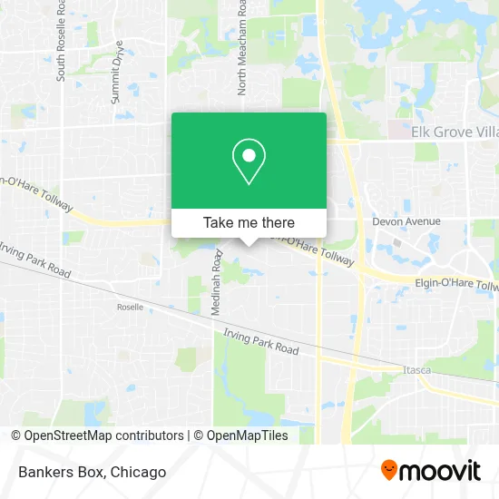 Bankers Box map
