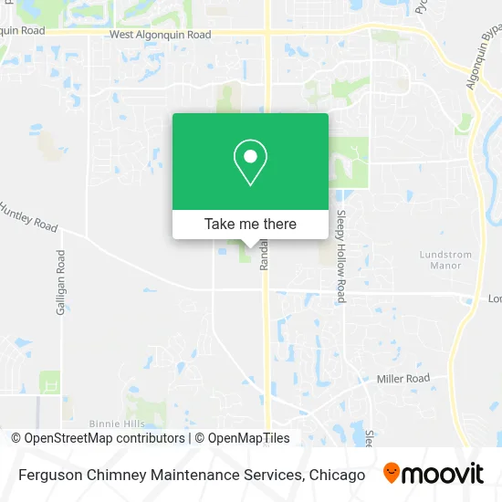Ferguson Chimney Maintenance Services map