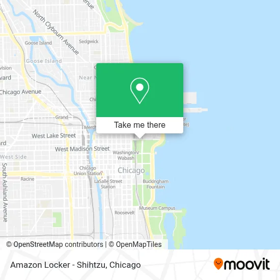 Amazon Locker - Shihtzu map