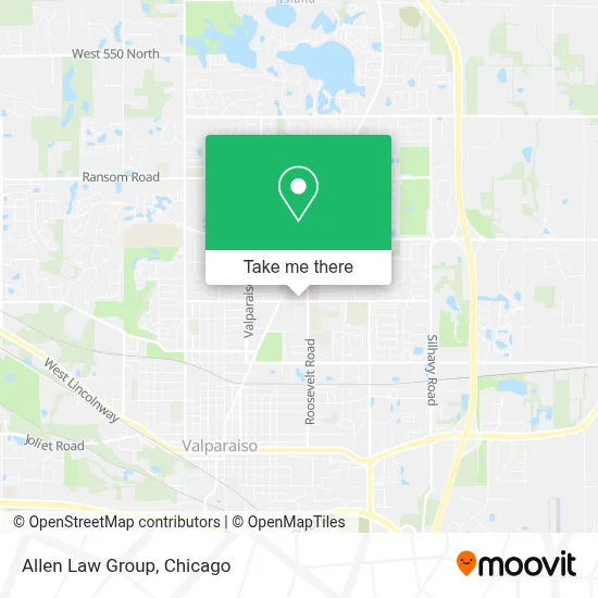 Allen Law Group map