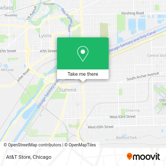 At&T Store map