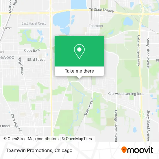 Teamwin Promotions map
