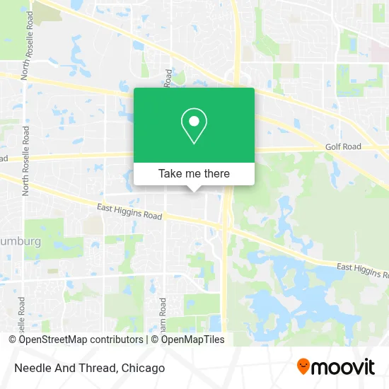 Needle And Thread map