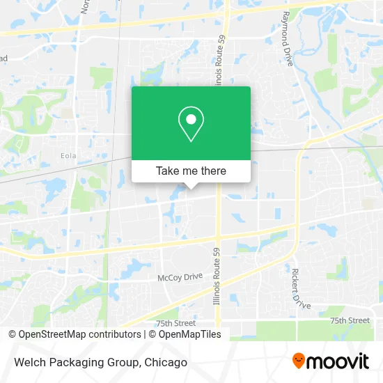 Welch Packaging Group map