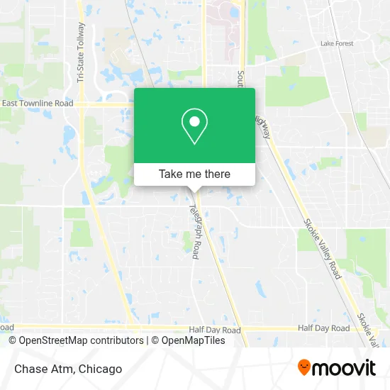 Chase Atm map