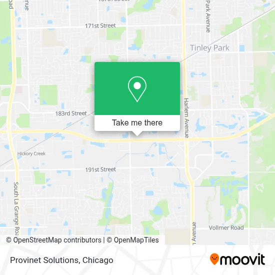 Provinet Solutions map
