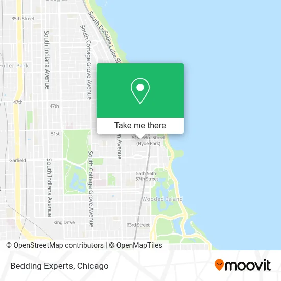 Bedding Experts map