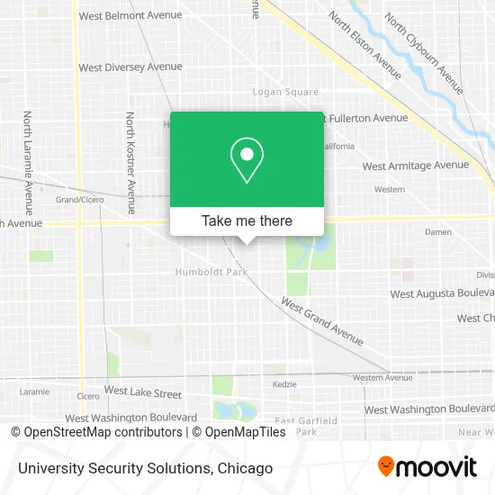 University Security Solutions map