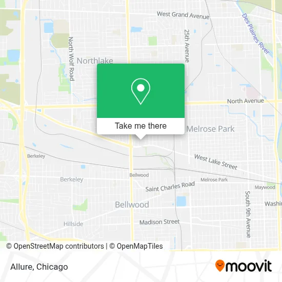 Allure map