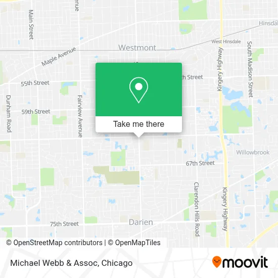 Michael Webb & Assoc map