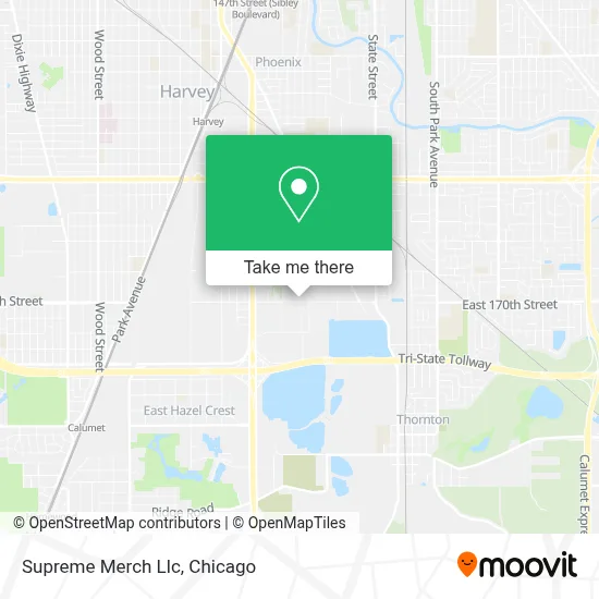 Supreme Merch Llc map
