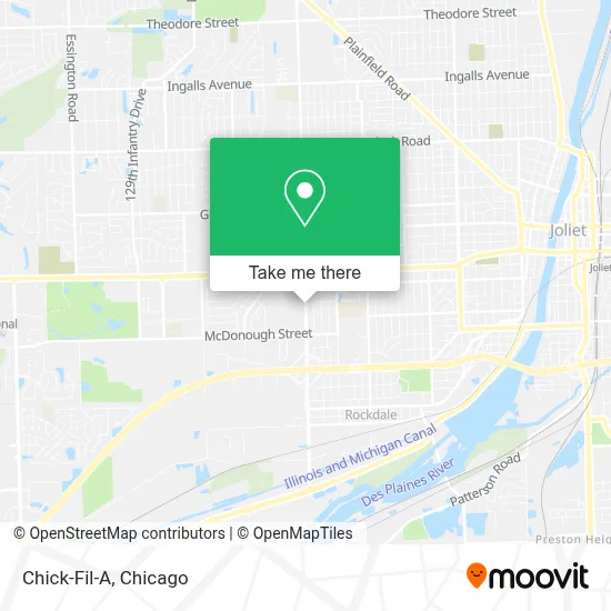 Chick-Fil-A map