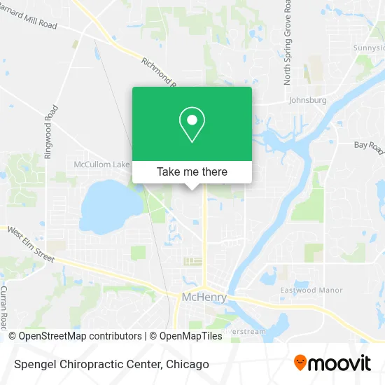Spengel Chiropractic Center map