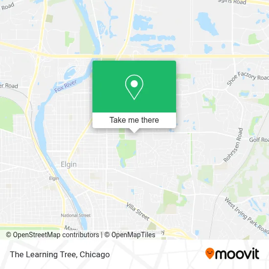 The Learning Tree map
