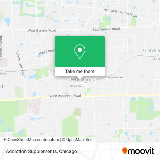 Addiction Supplements map