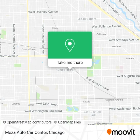 Meza Auto Car Center map