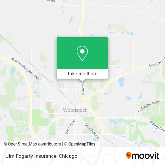 Jim Fogarty Insurance map