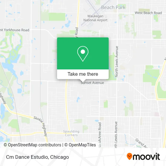 Cm Dance Estudio map