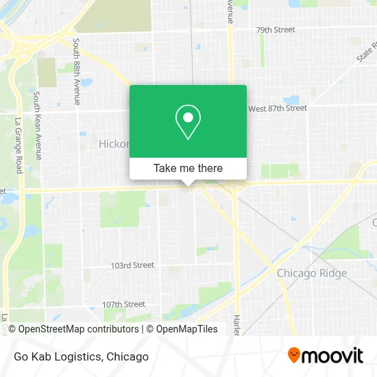Go Kab Logistics map